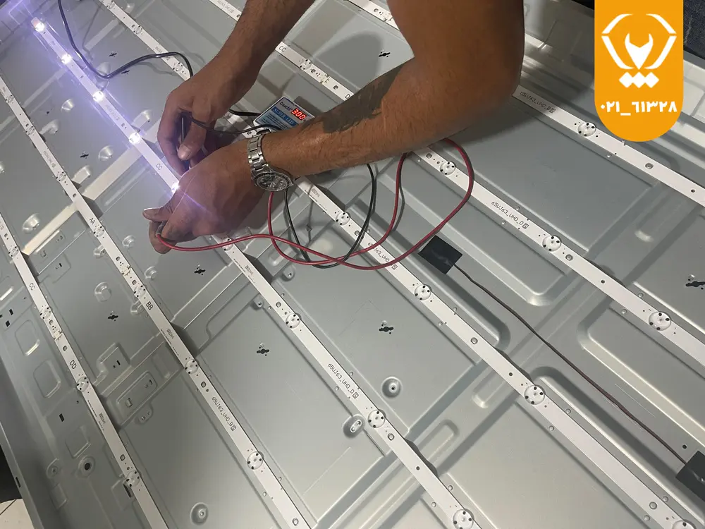 تعمیر بک لایت تلویزیون سامسونگ