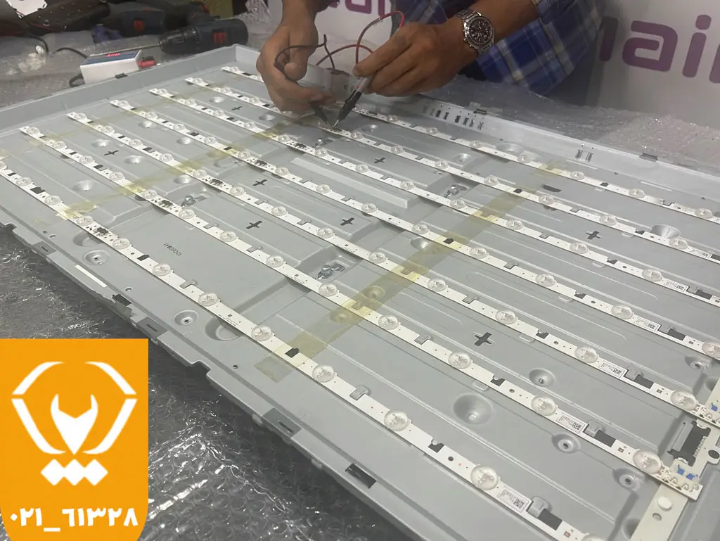 تعمیر بک لایت تلویزیون ال جی